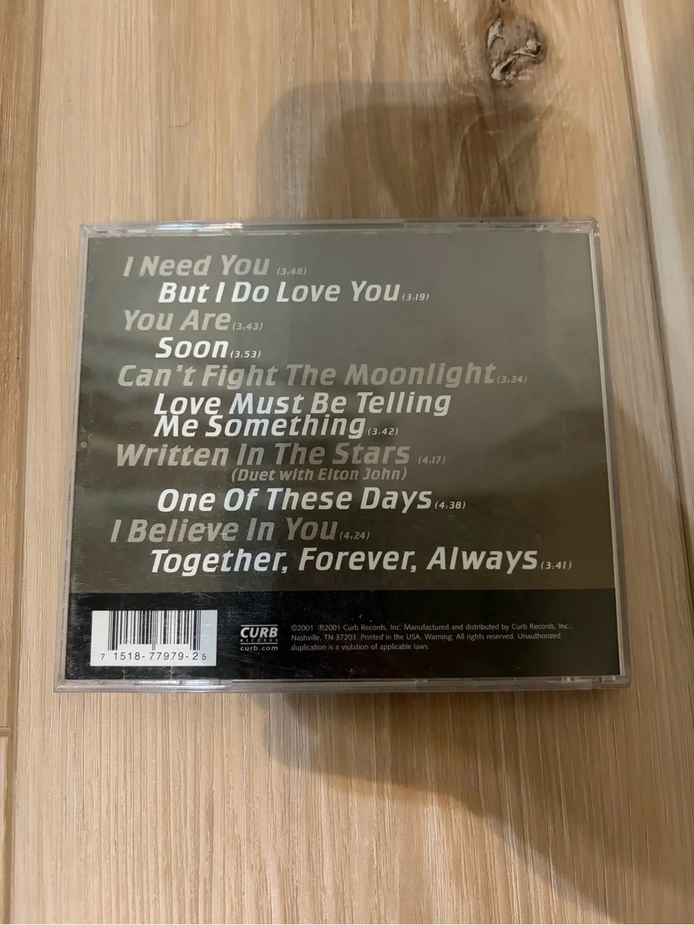 Leann Rimes I Need You CD 2001 - Picture 2 of 4